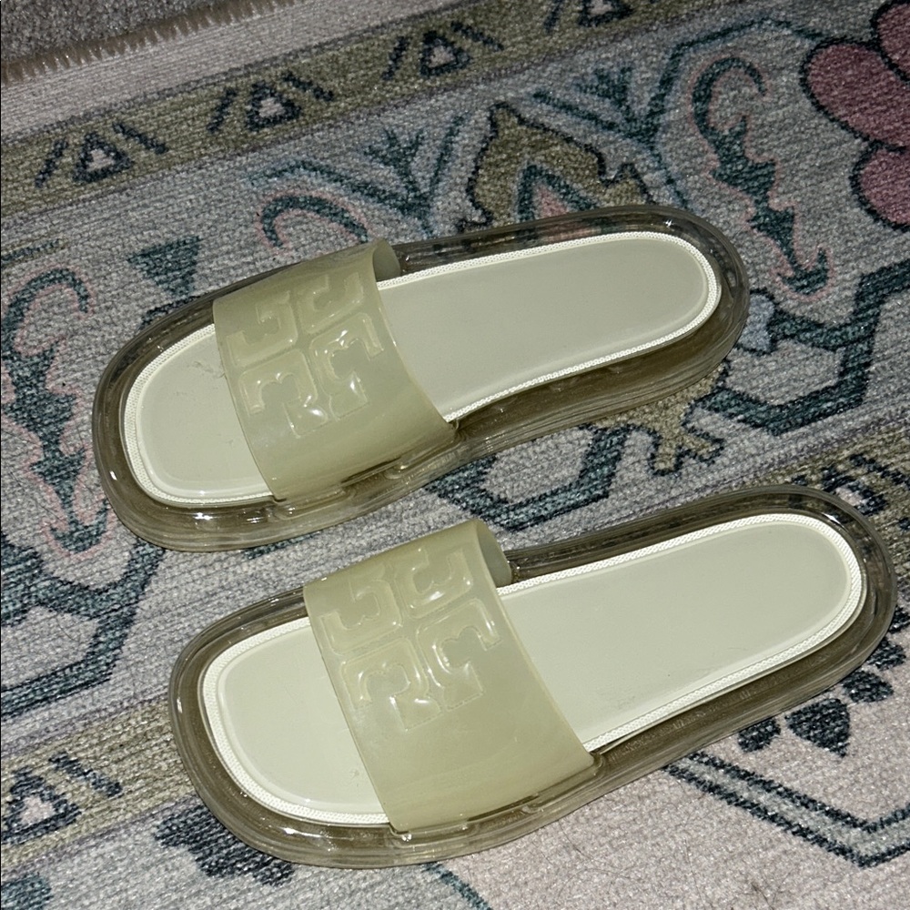 Tory Burch jelly slides